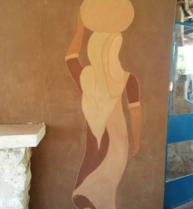 הכנענית- טיח אדמה1